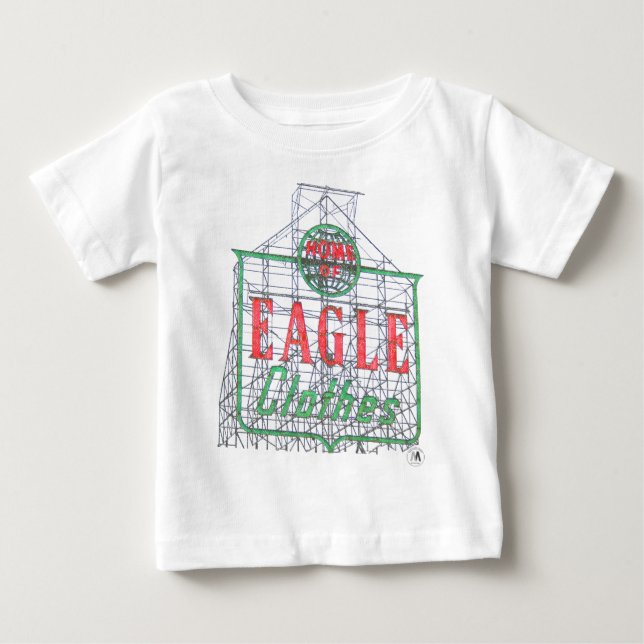 Infant Eagle Clothes Sign T-shirt (Front)