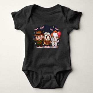 Infant Halloween Outfit, Funny Horror Baby Clothin Baby Bodysuit