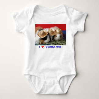 Infant I Love Guinea Pigs T Shirt