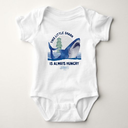 Infant Jaws This Little Shark Is Always Hungry Baby Bodysuit