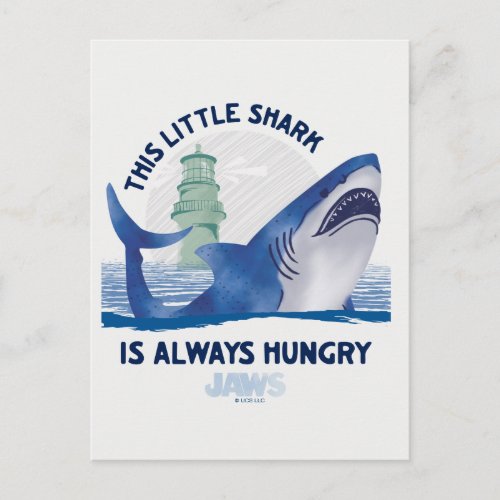 Infant Jaws This Little Shark Is Always Hungry Postcard