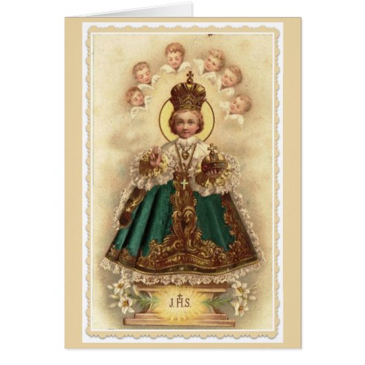 Infant Jesus of Prague Cards (Front)