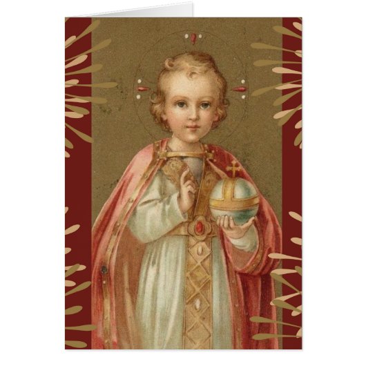 Infant Jesus of Prague Cards (Front)