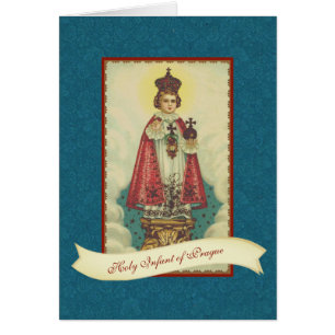 Infant Jesus of Prague Religious Card