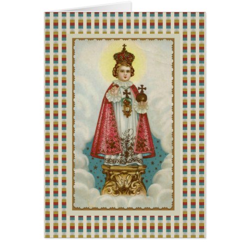 Infant Jesus of Prague Religious Card