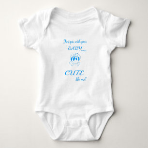 Infant Long Sleeve, White Baby Bodysuit