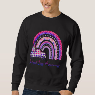 Infant Loss Awareness Pink And Blue Gnomes Truck R Sweatshirt