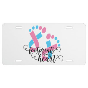 Infant loss license plate