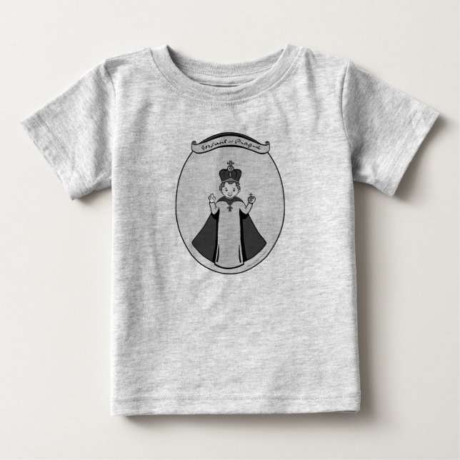 Infant of Prague baby/toddler t-shirt (Front)