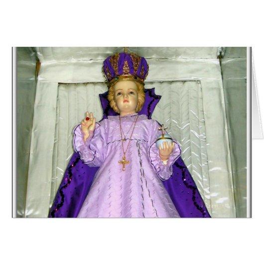 Infant of Prague Statue Cards (Front Horizontal)