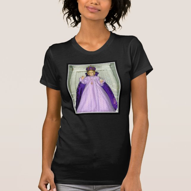 Infant of Prague Statue T-Shirt (Front)