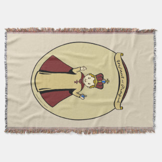 Infant of Prague throw blanket