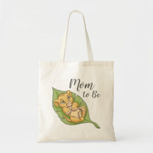 Infant Simba Disney Mom to Be Tote Bag