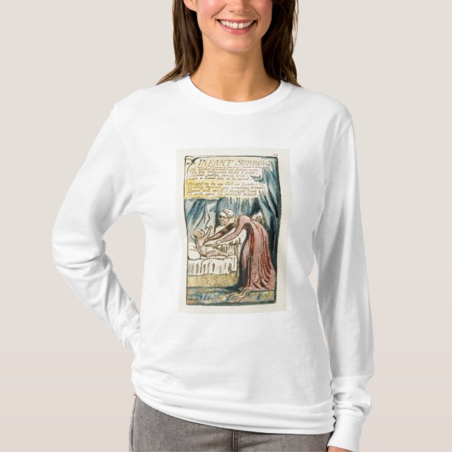 'Infant Sorrow', plate 39 (Bentley 48) from 'Songs T-Shirt (Front)