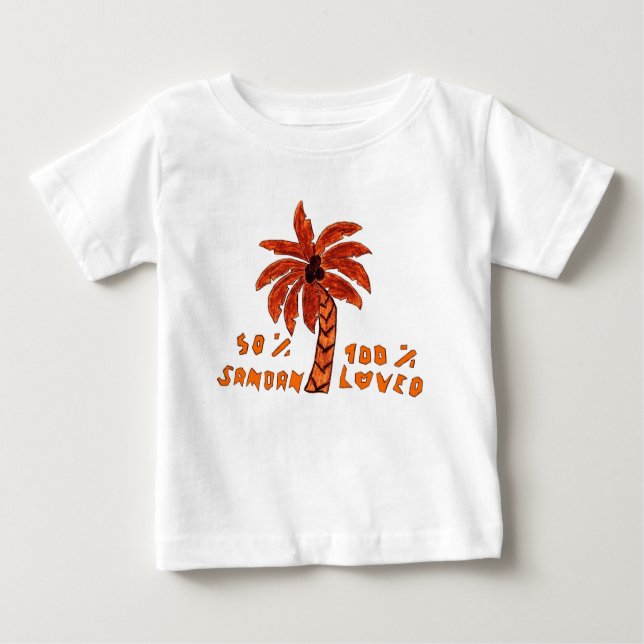 Infant T-Shirt Vertical Template - Customized (Front)
