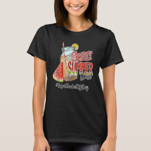 Infant Teacher Off Duty Summer Break Sweet Summer  T-Shirt