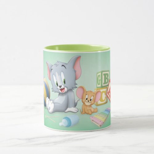 Infant Tom and Jerry Playing With Toys Mug