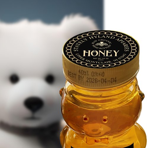 Infant Warning Honey Labels or Lid Seals