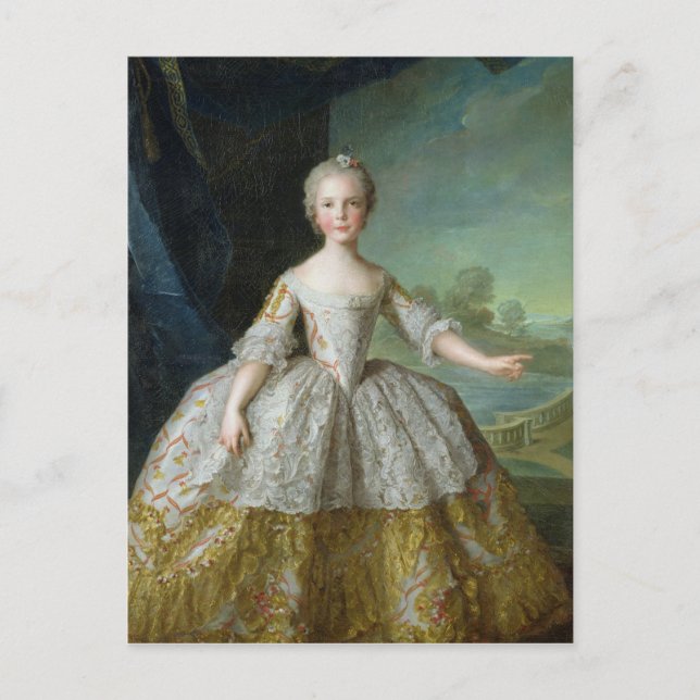 Infanta Isabelle de Bourbon-Parme  1749 Postcard (Front)