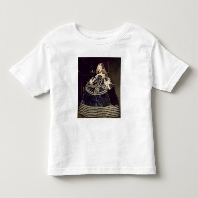Infanta Margarita  in Blue, 1659 Toddler T-shirt (Front)