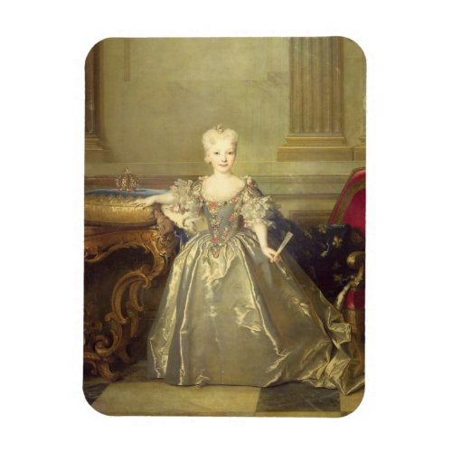 Infanta Maria Ana Victoria de Borbn 1724 oil on Magnet