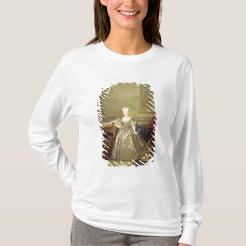 Infanta Maria Ana Victoria de Borbn 1724 oil on T_Shirt