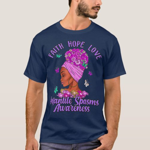 Infantile Spasms Awareness Infantile Epilepsy T_Shirt