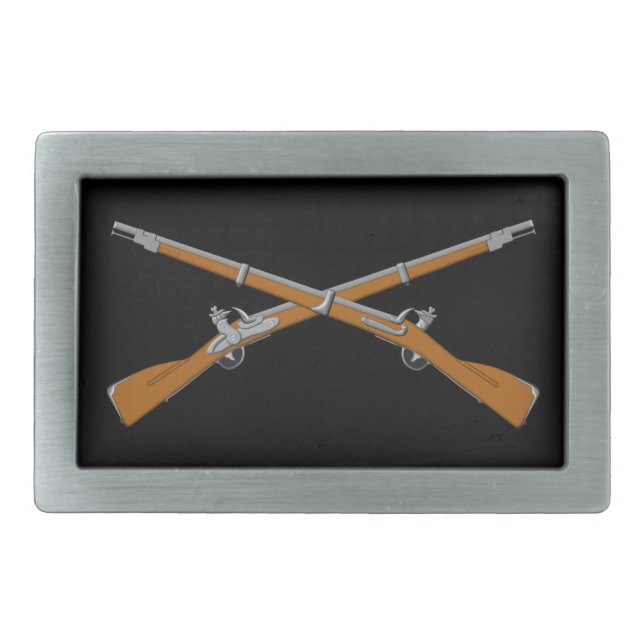 Infantry 11B Belt Buckle (Front)
