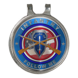 Infantry Golf Hat Clip