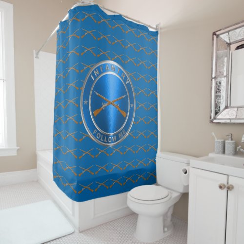 Infantry Shower Curtain