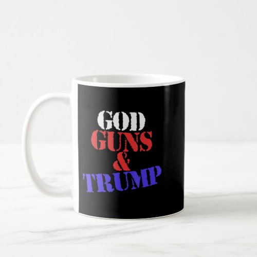 Infantry Style God Guns And Trumppng Coffee Mug