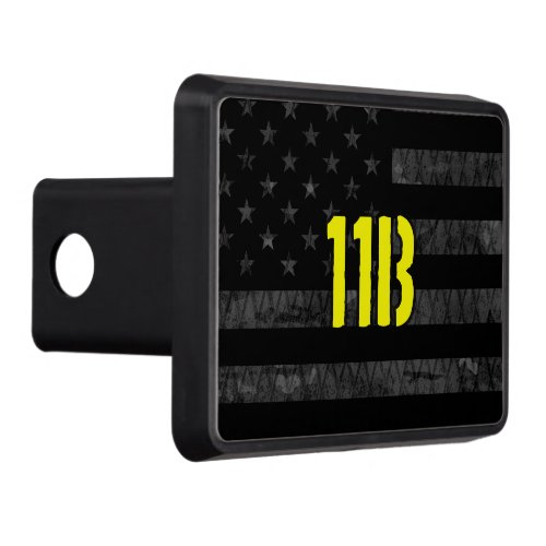 Infantry Subdued American Flag Hitch Cover
