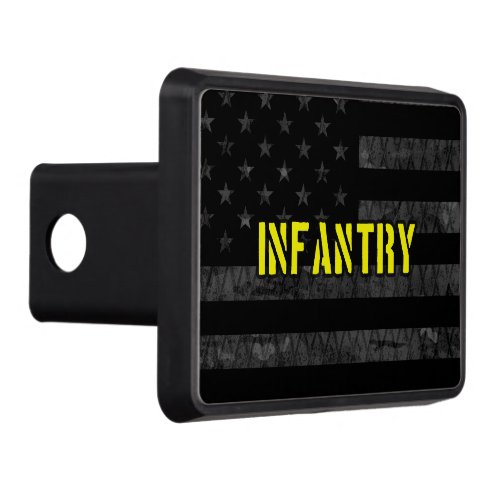 Infantry Subdued American Flag Hitch Cover