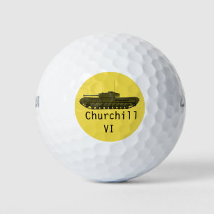 Infantry tank Mk IV Churchill VI Golf Balls. Balls