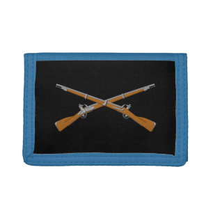 Infantry trifold wallet