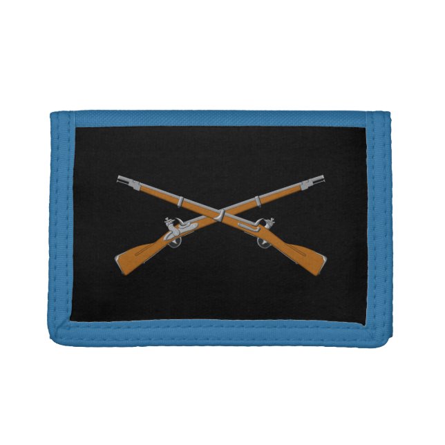 Infantry  trifold wallet (Front)