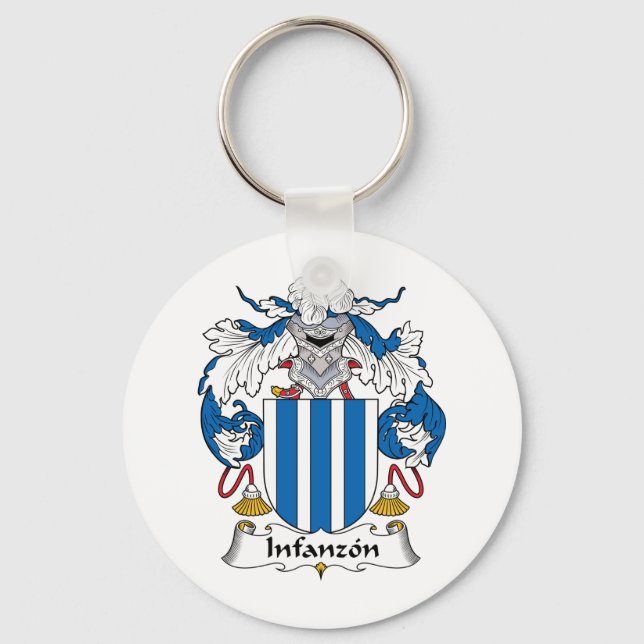 Infanzon Family Crest Keychain (Front)