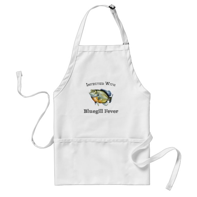 Infected With Bluegill Fever Adult Apron (Front)