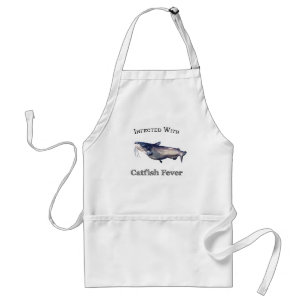 Infected With Catfish Fever Adult Apron