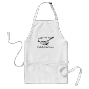 Infected With Paddlefish Fever Adult Apron