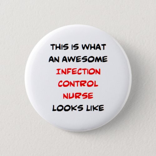 infection control nurse awesome button