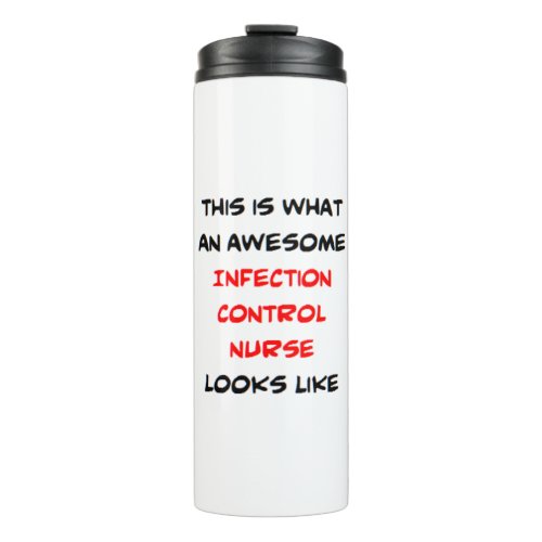 infection control nurse awesome thermal tumbler