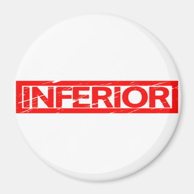 Inferior Stamp Magnet (Front)