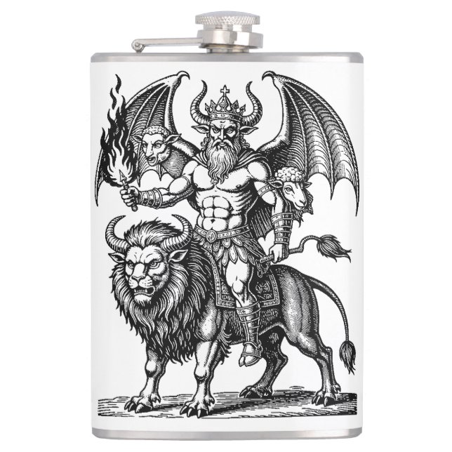 Infernal Asmodeus Flask (Front)