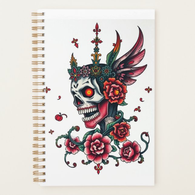 Infernal Bloom: The Rebirth of Chaos" Planner (Front)