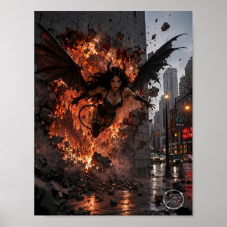 Infernal Breakthrough Urban Fantasy Poster