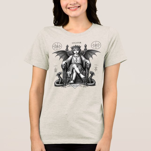 Infernal Celestial Child of Light Tri-Blend Shirt (Front)