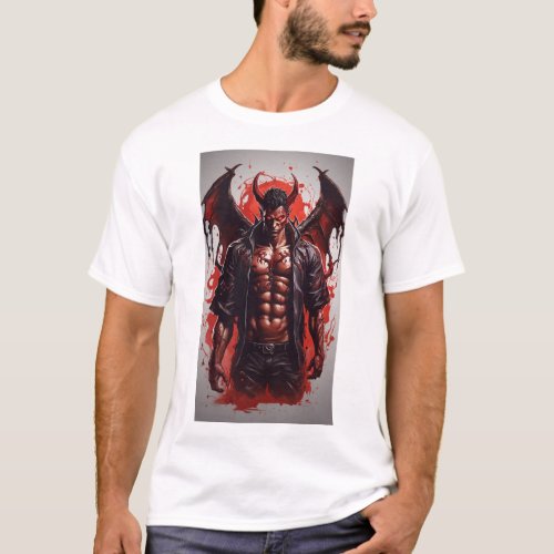 Infernal Dominion Dark Esports Logo T_Shirt Colle