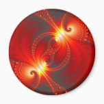 Infernal - Fractal Art Magnet