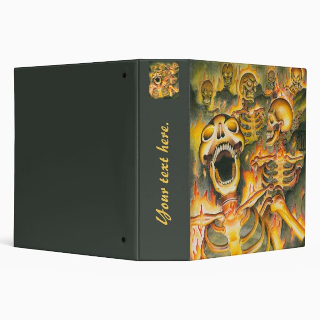 Infernal Legions 3 Ring Binder (Background)